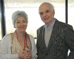 Ervin Lazio avec Patricia