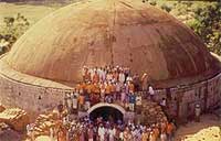 A l�ashram de Sri Aurobindo � Pondichery