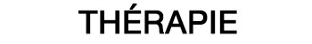 Thérapie