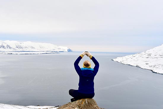 Helgafell, centre de retraites en Islande. 