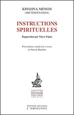 INSTRUCTIONS SPIRITUELLES